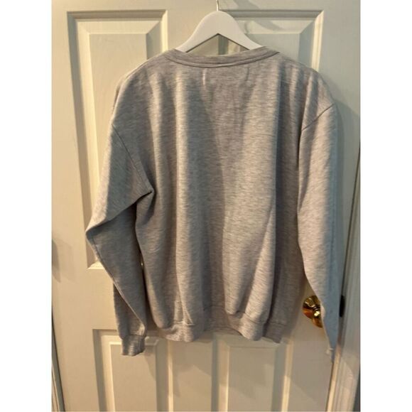 Norwegian Freestyle Cruising Gray Embroidered Sweatshirt sz L EUC - Picture 5 of 5